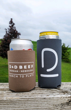 D&D Beef Branded Koozie