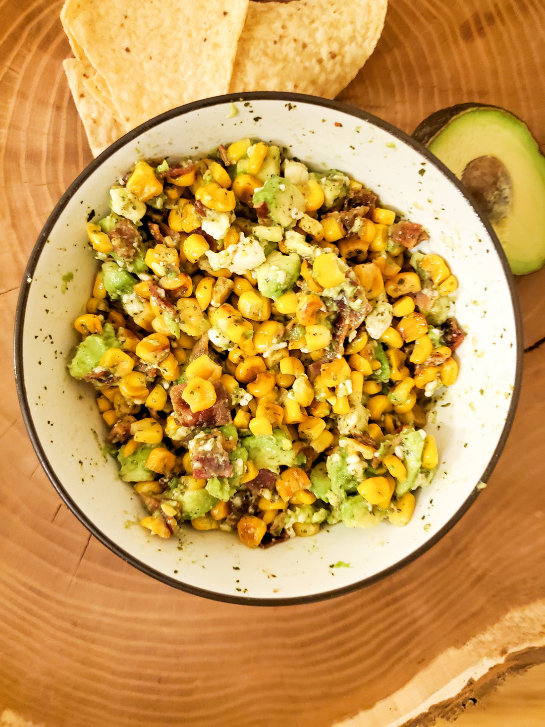 Bacon, Avocado, & Corn Salad