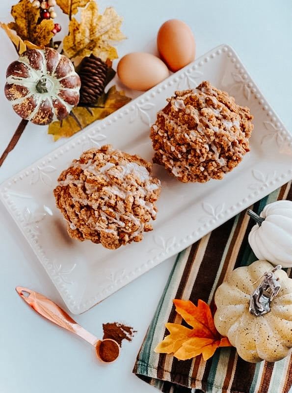 Pumpkin Crumble Muffins