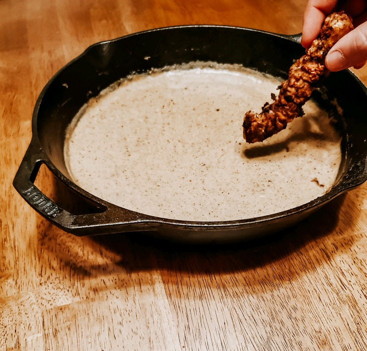 Steak Fingers with Gravy (Chicken Fried Steak)