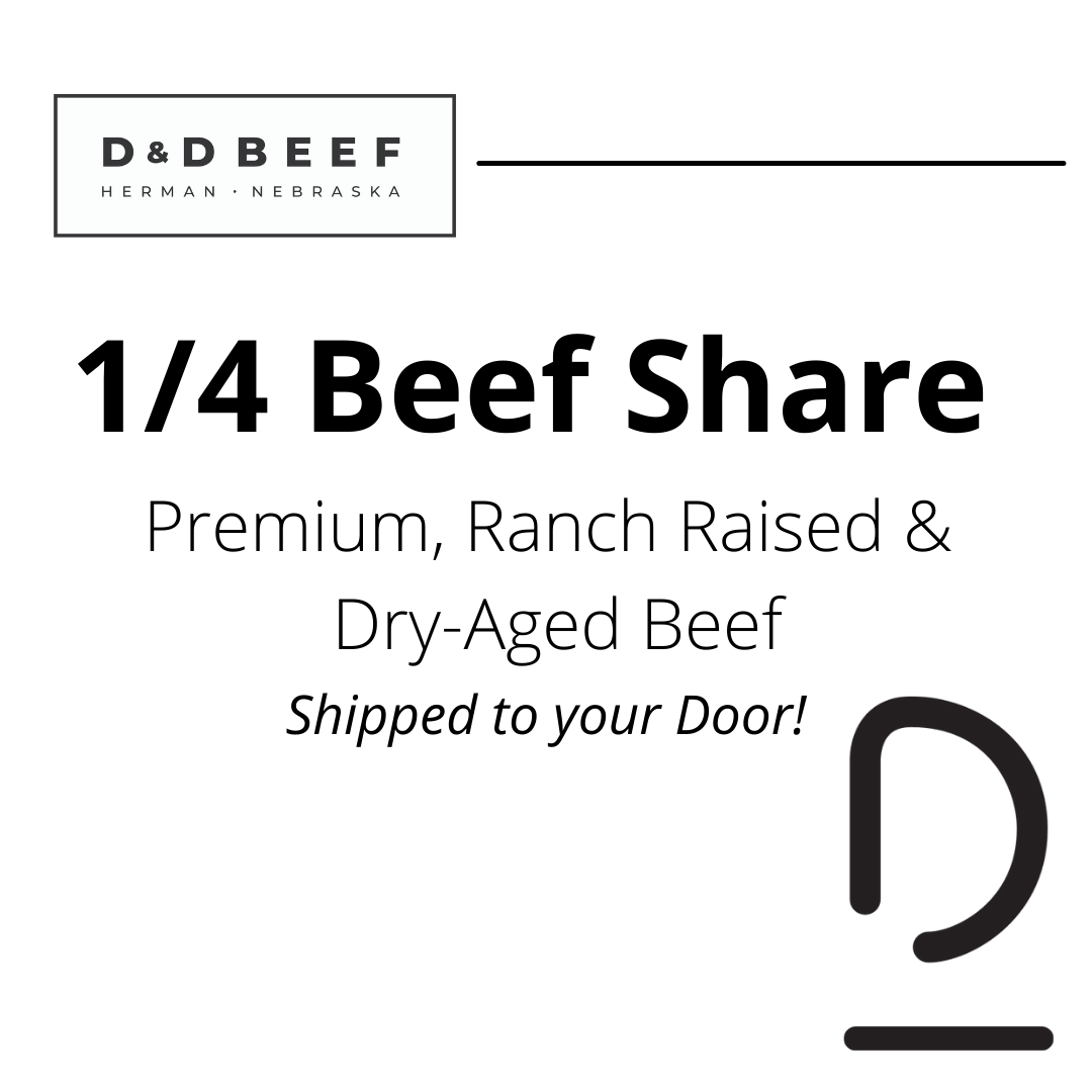 1/4 Beef Share - Shipping ONLY