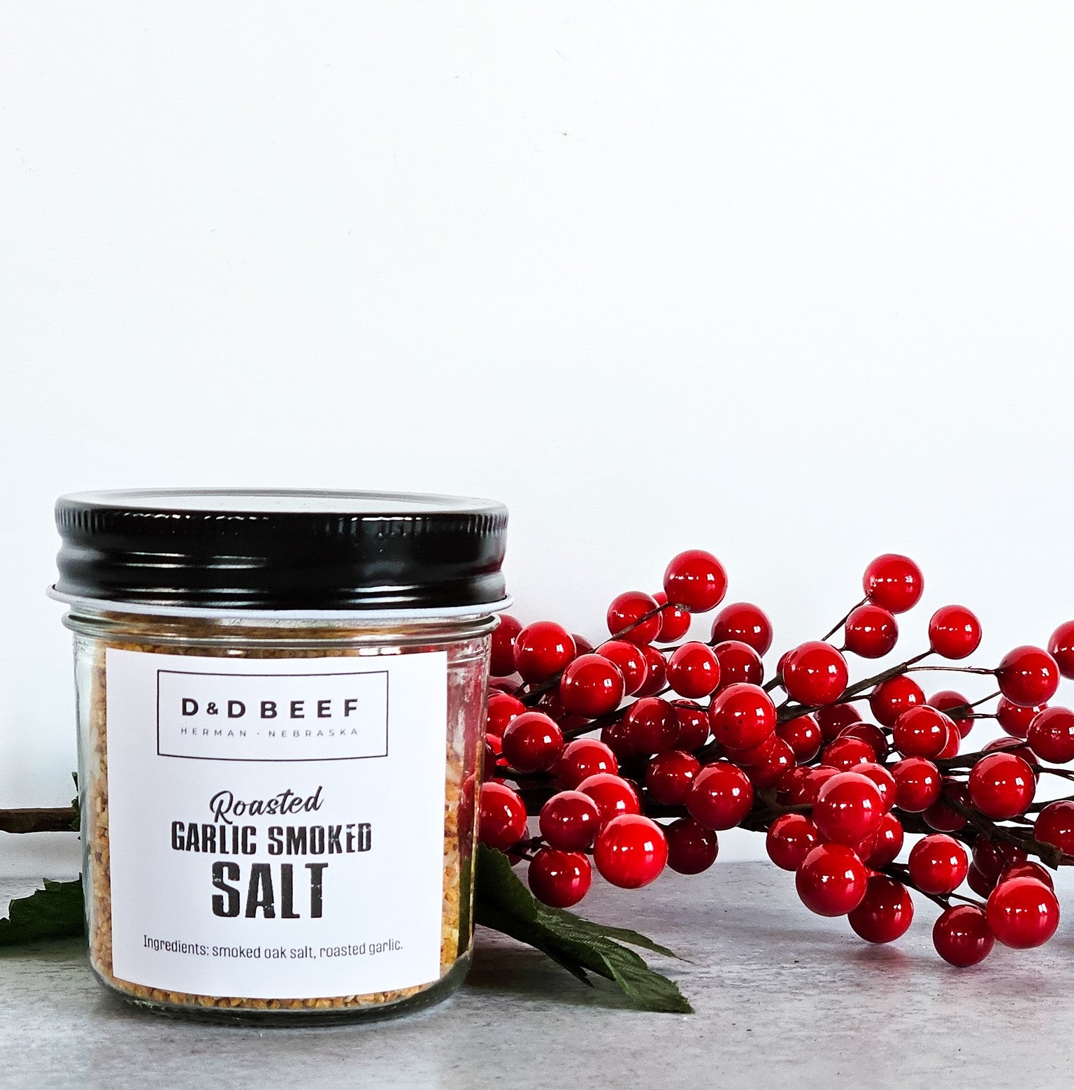 Roasted Garlic Smoked Salt Seasoning