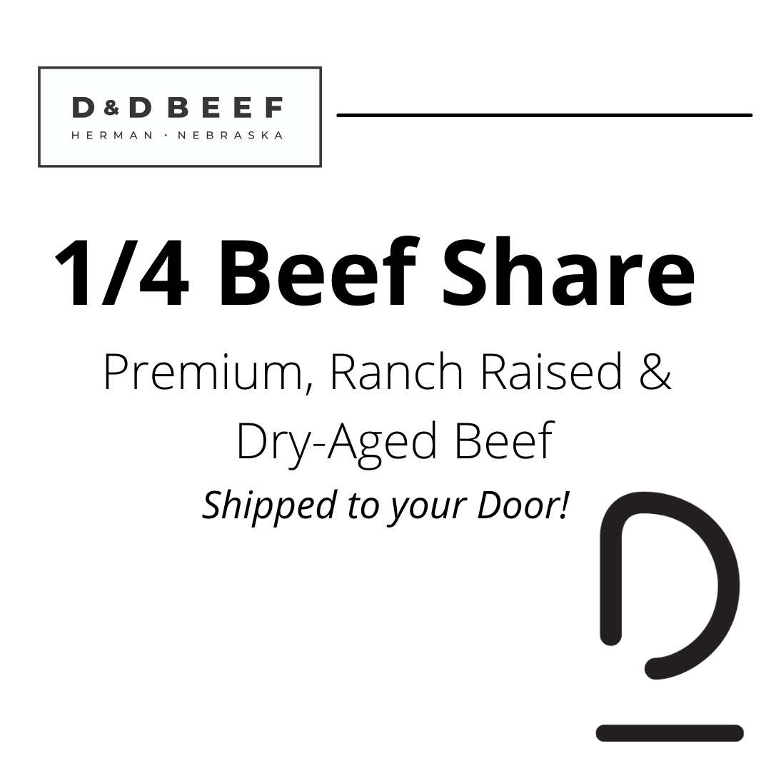 Beef 4 1/4 Beef Share – D&D Beef