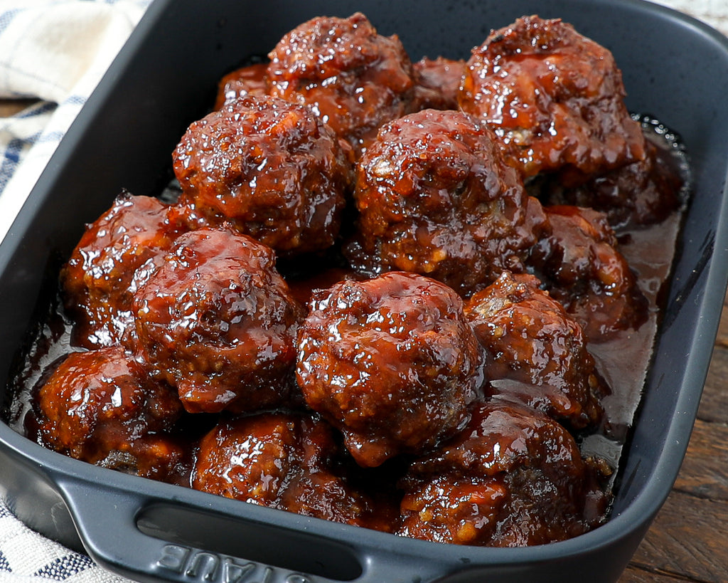 Meatballs with BBQ Sauce