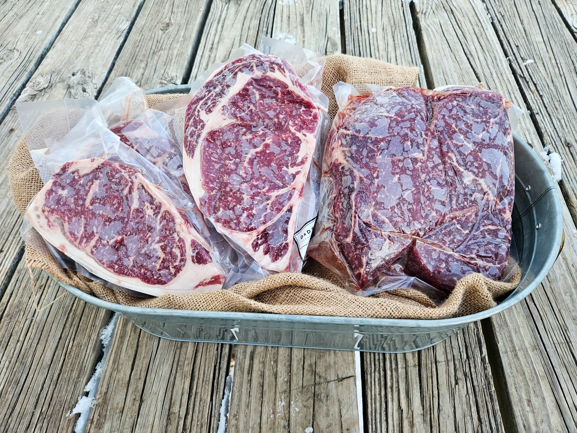 Steak Sampler Box Special